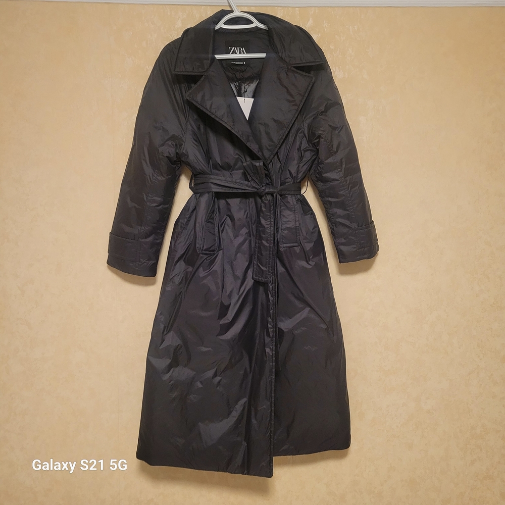 Zara Gray Puffer Jacket
